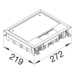 Σχέδια προϊόντος Ενδοδαπέδια κουτιά VE09 18M Διάφορα πολυαμίδιο (PA)